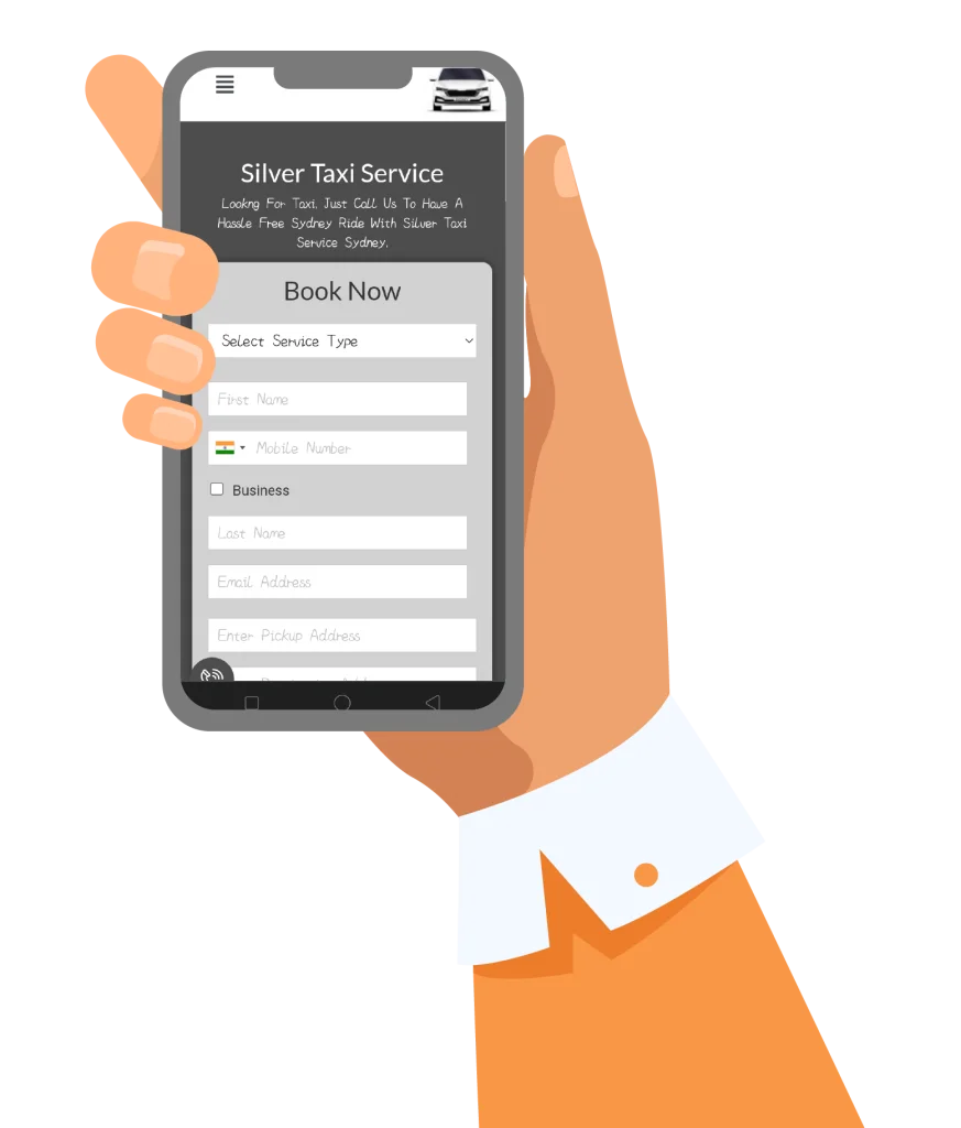Booking on phone